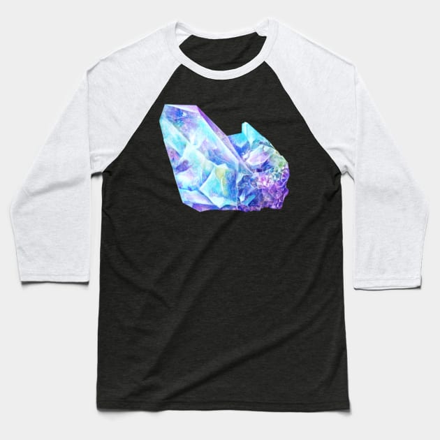 Magic crystal Baseball T-Shirt by Cleopsys